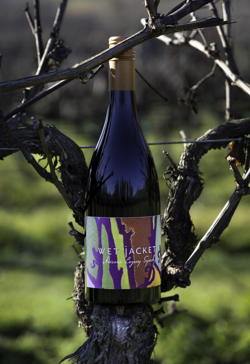 2021 "Tieke" Wet Jacket Aurora Syrah - Image 2